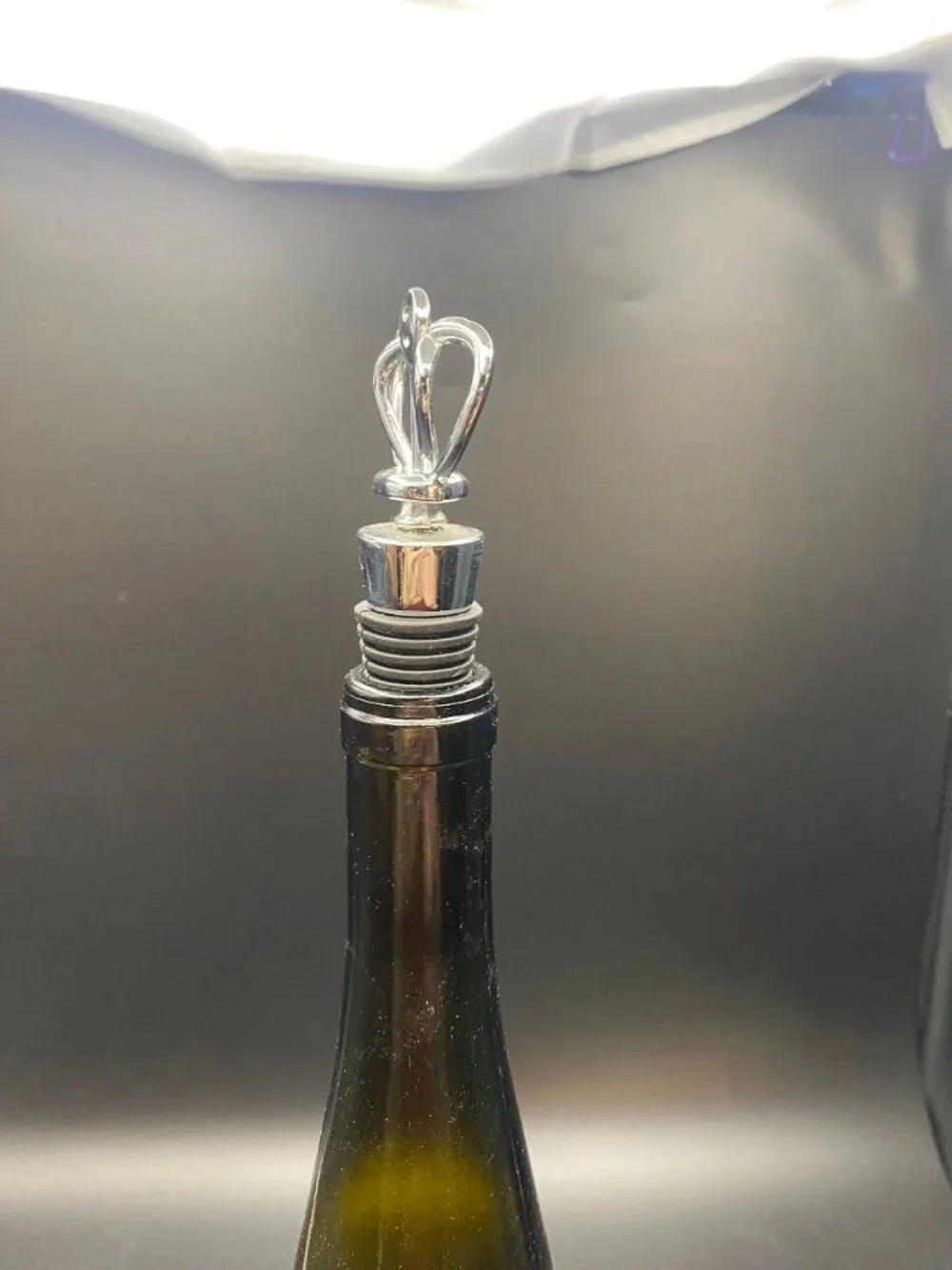 Silver Crown Wine Stopper